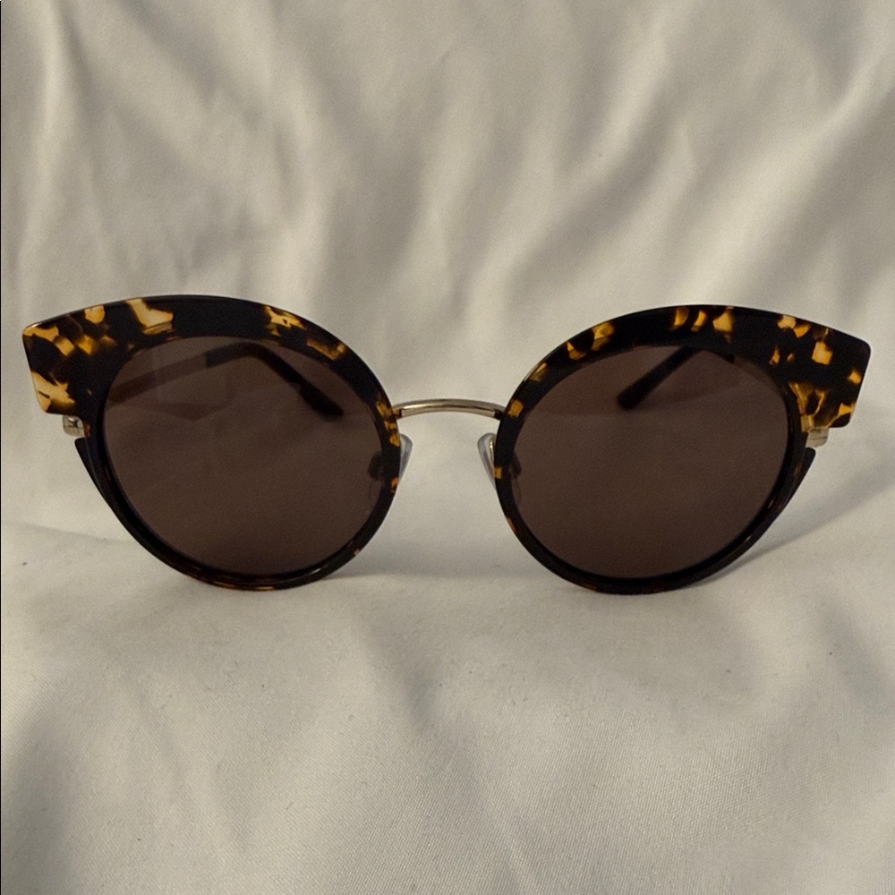 Georgio Armani Tortoise Shell Cat-Eye Sunglasses